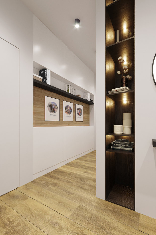 Фото из портфолио ЖК Ясный, квартира в скандинавском стиле – фотографии дизайна интерьеров на INMYROOM