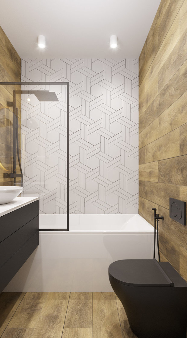 Фотография: Ванная в стиле Скандинавский, Декор интерьера – фото на INMYROOM