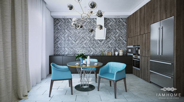 Фото из портфолио Квартира LOFT, 160м – фотографии дизайна интерьеров на INMYROOM