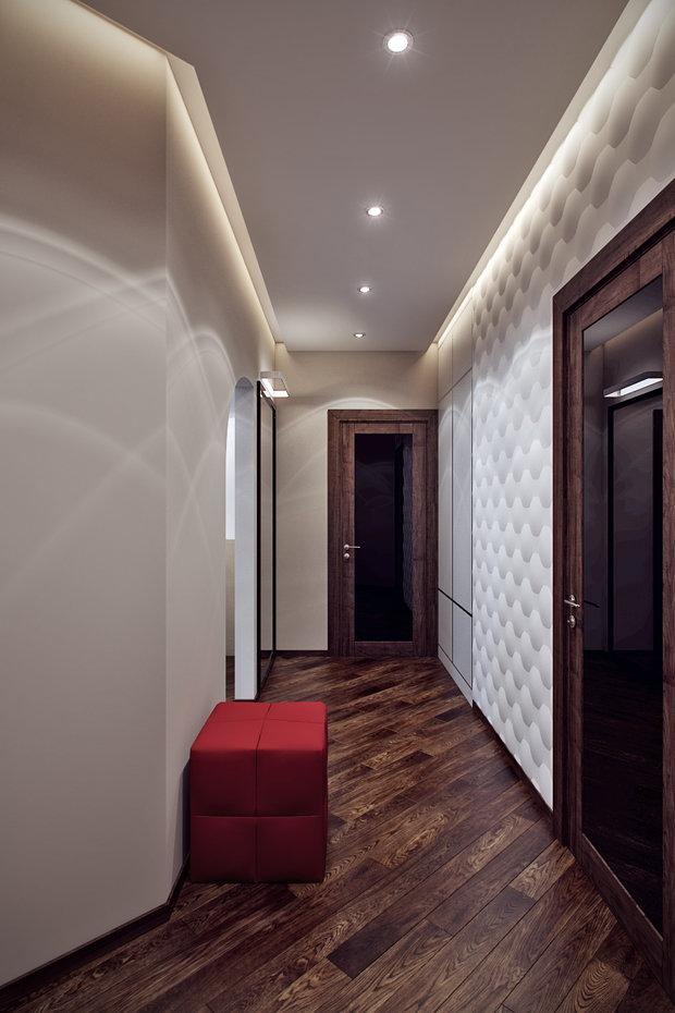 Фото из портфолио Квартира "Белый лофт" – фотографии дизайна интерьеров на INMYROOM