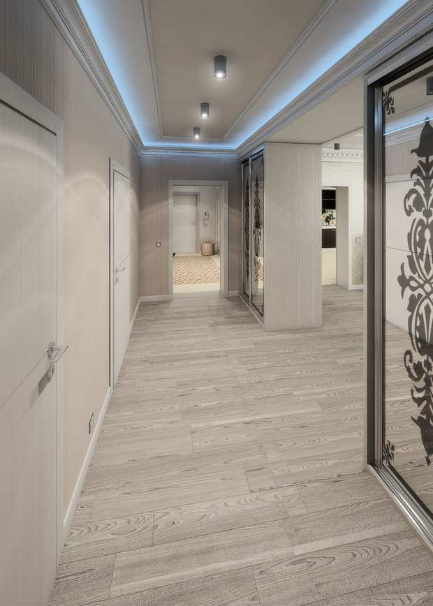 Фото из портфолио 1к.кв. в стиле эклектика на Гвардейской 13 – фотографии дизайна интерьеров на INMYROOM