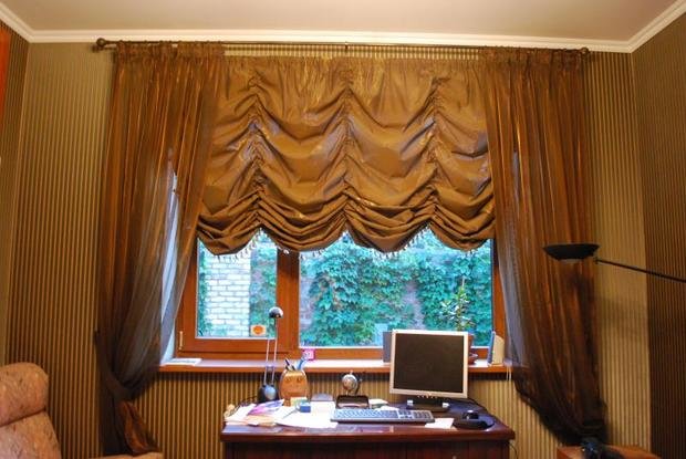 Фото из портфолио Шторы – фотографии дизайна интерьеров на INMYROOM