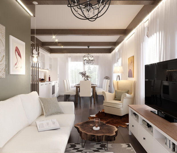 Фото из портфолио "Cinnamon wood" – фотографии дизайна интерьеров на INMYROOM