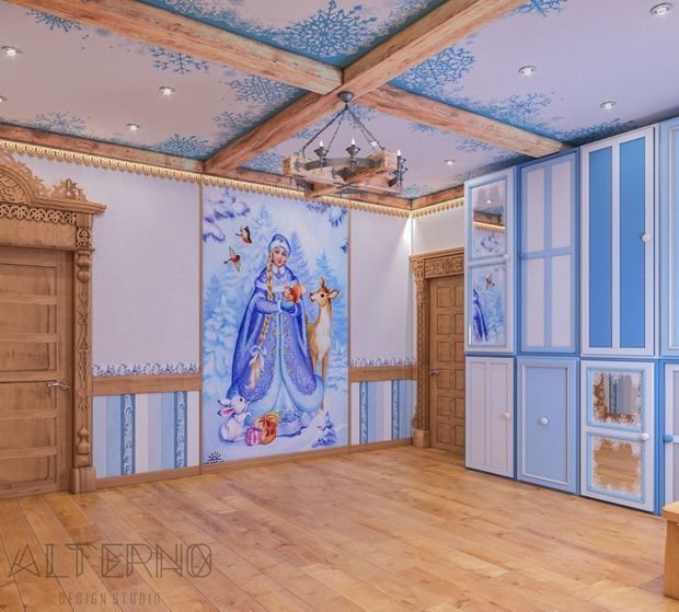 Фото из портфолио Резиденция деда мороза – фотографии дизайна интерьеров на INMYROOM