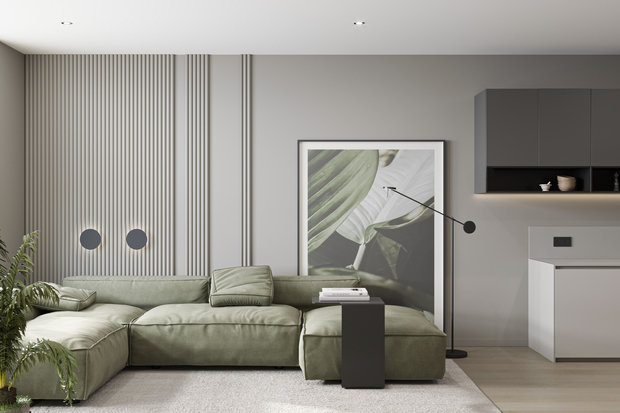 Фото из портфолио #designproject_GH – фотографии дизайна интерьеров на INMYROOM