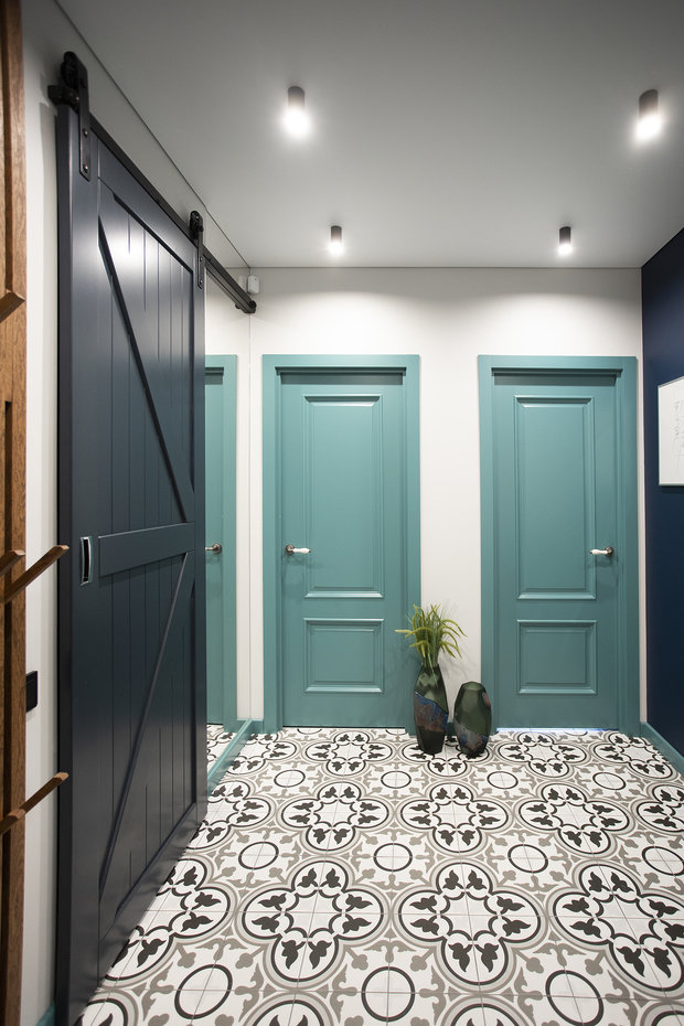 Фотография: Прихожая в стиле Современный, Квартира, Проект недели, Казань, 2 комнаты, 40-60 метров, Davydov Studio, Родион Давыдов – фото на INMYROOM