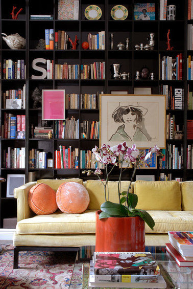 Фотография: Гостиная в стиле Прованс и Кантри, Декор интерьера, Декор дома, Библиотека – фото на INMYROOM