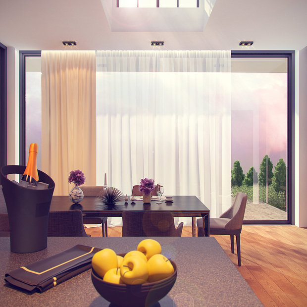 Фото из портфолио Дом с шикарным видом на море. – фотографии дизайна интерьеров на INMYROOM