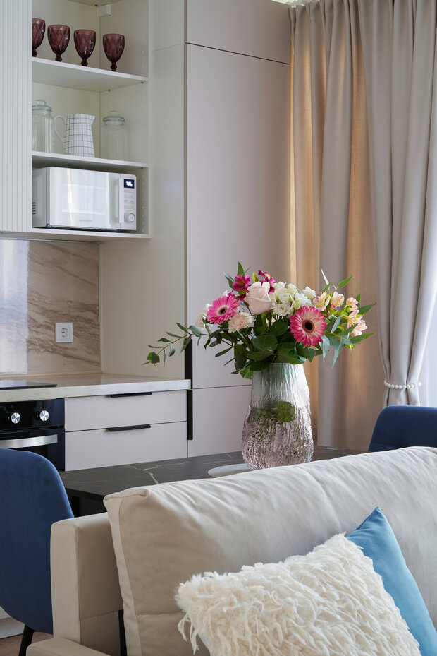 Фото из портфолио Студия в ЖК Молжаниново  – фотографии дизайна интерьеров на INMYROOM
