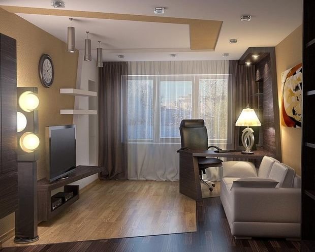 Фотография: Кабинет в стиле Современный, Декор интерьера, Малогабаритная квартира, Квартира, Планировки, Декор, Советы – фото на InMyRoom.ru