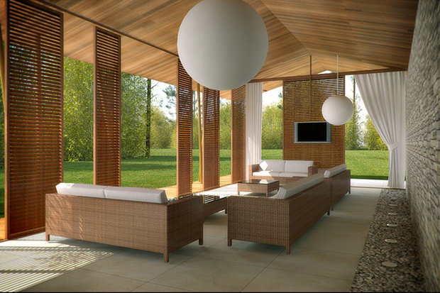 Фото из портфолио Беседка – фотографии дизайна интерьеров на INMYROOM