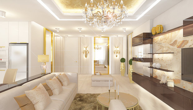 Фото из портфолио Атмосфера праздника – фотографии дизайна интерьеров на INMYROOM