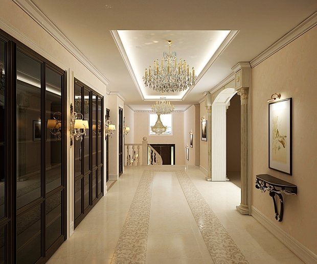 Фото из портфолио Дизайн частного коттеджа в классическом стиле – фотографии дизайна интерьеров на INMYROOM