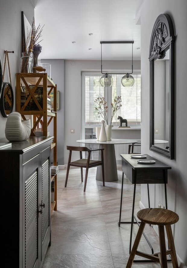 Фотография: Прихожая в стиле Лофт, Современный, Эклектика, Малогабаритная квартира, Квартира, Проект недели, Минск, 2 комнаты, 40-60 метров, Бохо, Галина Бардашевич – фото на INMYROOM