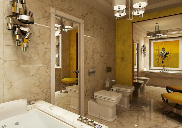 Фото из портфолио Ленинский проспект – фотографии дизайна интерьеров на INMYROOM