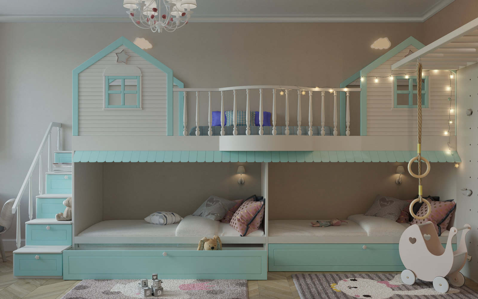 Фото из портфолио ЖК Тимирязев Парк – фотографии дизайна интерьеров на INMYROOM Фото из портфолио ЖК Тимирязев Парк – фотографии дизайна интерьеров на INMYROOM