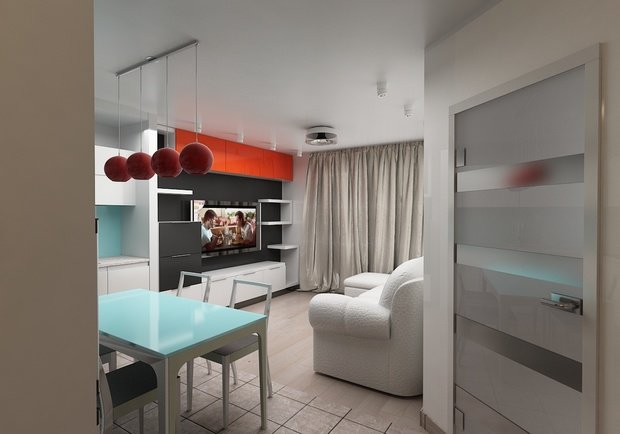 Фото из портфолио 3-х комнатная квартира на Ватутина. Фрегат. – фотографии дизайна интерьеров на INMYROOM