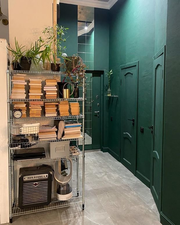 Фотография: Прихожая в стиле Скандинавский, Современный, Квартира, Студия, Проект недели, Монолитно-кирпичный, Сбербанк – фото на INMYROOM