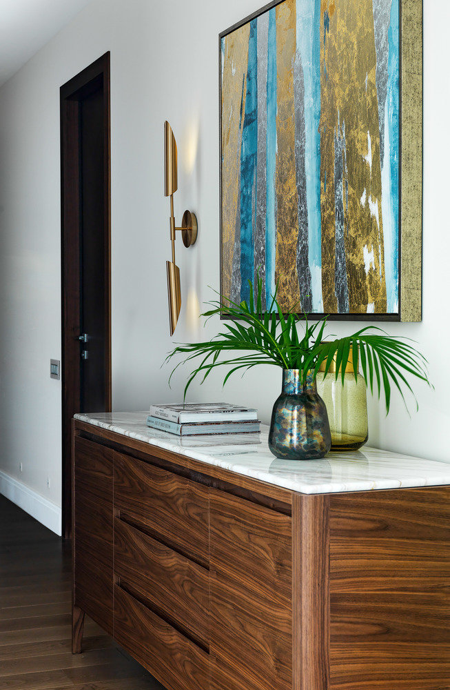 Фотография: Прихожая в стиле Современный, Квартира, Проект недели, Москва, Мария Рублева, 4 и больше, Более 90 метров, #эксклюзивныепроекты – фото на INMYROOM