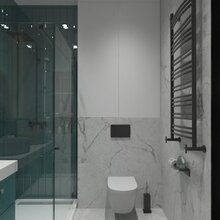 Фото из портфолио Совмещенный санузел – фотографии дизайна интерьеров на INMYROOM
