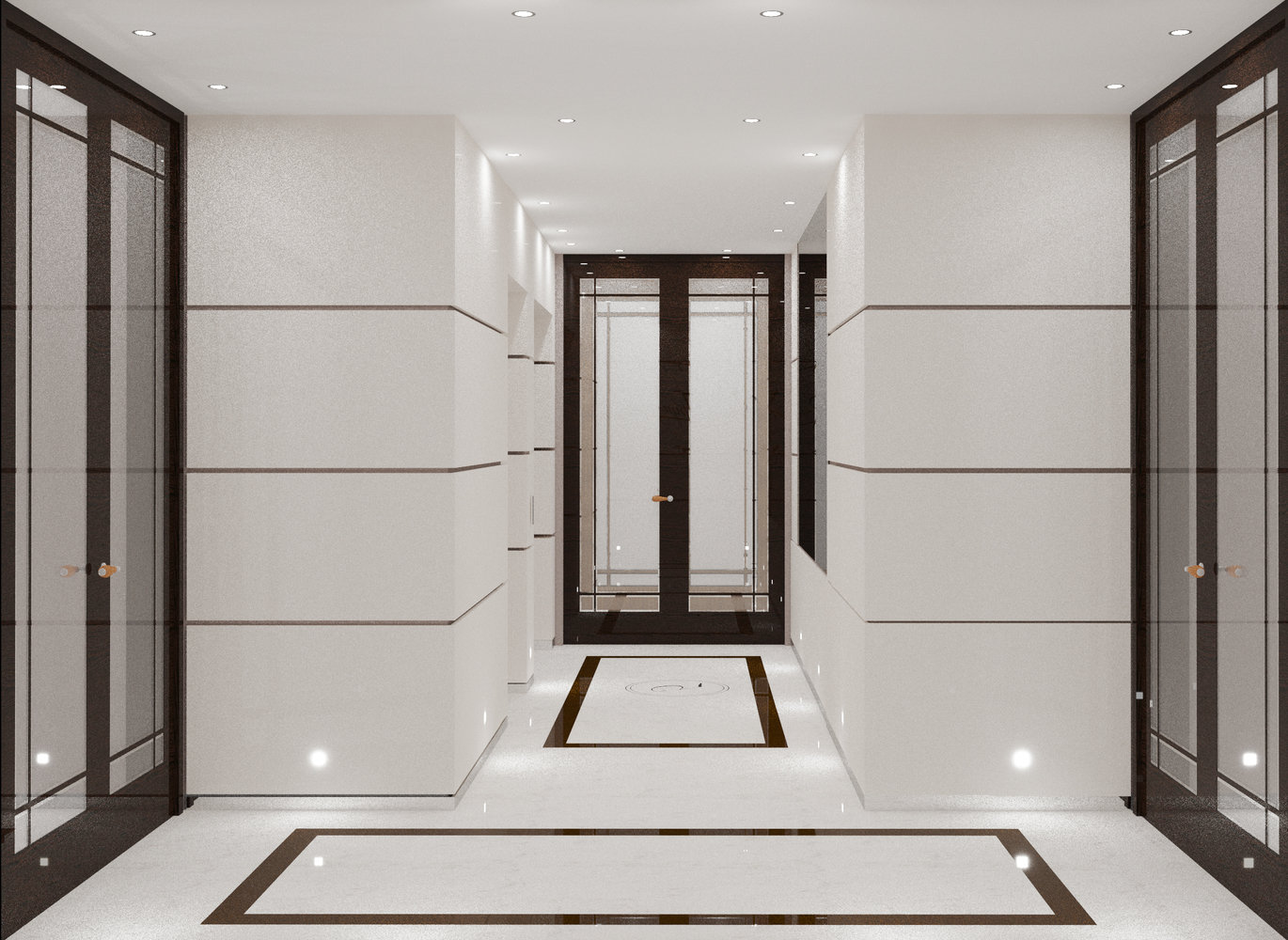 Фото из портфолио Входная зона и коридоры "Дома на Фрунзенской" – фотографии дизайна интерьеров на INMYROOM Фото из портфолио Входная зона и коридоры "Дома на Фрунзенской" – фотографии дизайна интерьеров на INMYROOM