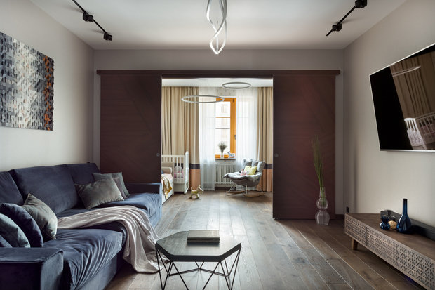 Фото из портфолио Софт-минимализм с комфортом – фотографии дизайна интерьеров на INMYROOM