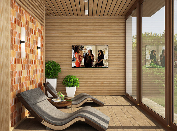 Фото из портфолио Баня "Tropici" – фотографии дизайна интерьеров на INMYROOM