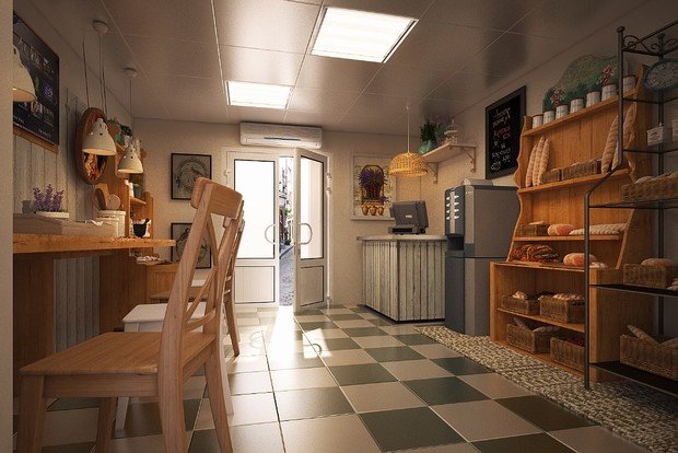 Фото из портфолио Магазин фермерских товаров "Щедрая околица" – фотографии дизайна интерьеров на INMYROOM