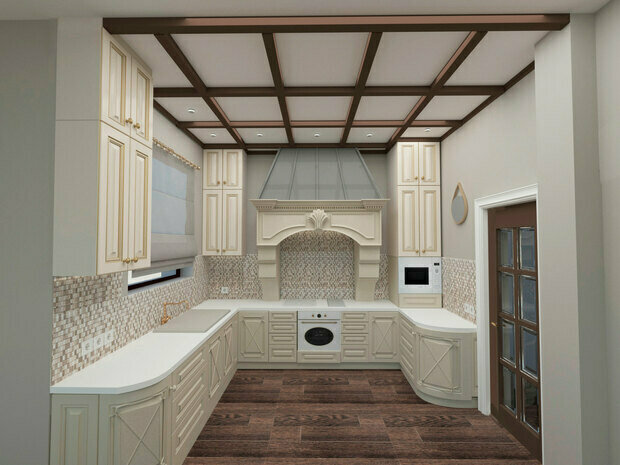 Фото из портфолио Интерьер загородного дома  – фотографии дизайна интерьеров на INMYROOM