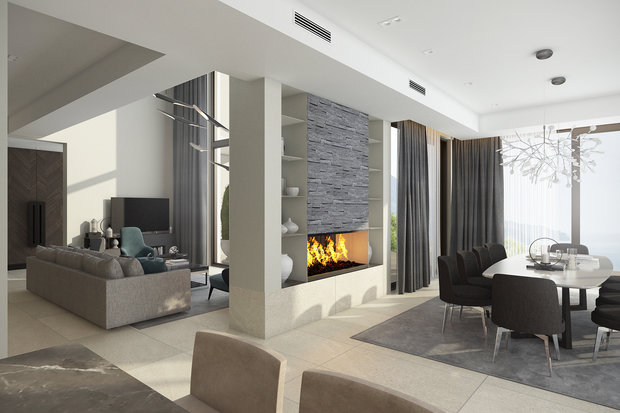 Фото из портфолио Проект дома 220 м.кв. – фотографии дизайна интерьеров на INMYROOM