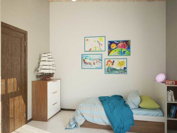 Фото из портфолио Квартира с мансардной крышей – фотографии дизайна интерьеров на INMYROOM