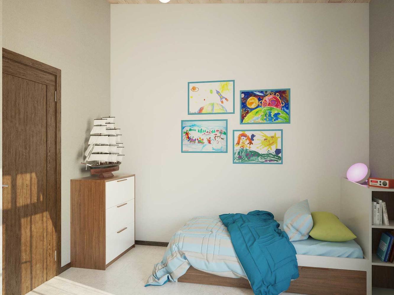 Фото из портфолио Квартира с мансардной крышей – фотографии дизайна интерьеров на INMYROOM Фото из портфолио Квартира с мансардной крышей – фотографии дизайна интерьеров на INMYROOM