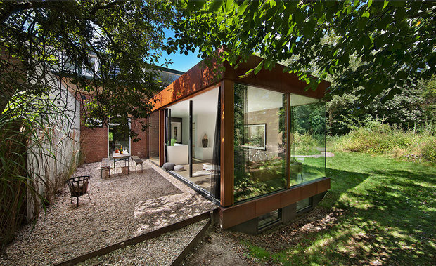 Фото из портфолио Модернизация железнодорожного дома: совместить противоположности – фотографии дизайна интерьеров на INMYROOM