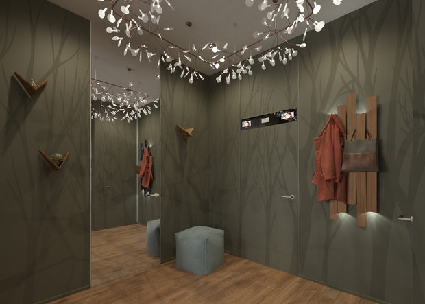 Фотография: Прихожая в стиле Современный, Минимализм, Квартира, Проект недели, Москва, Эко, Монолитный дом, 2 комнаты, 60-90 метров, Анна Морозова, ЖК «Дыхание» – фото на INMYROOM