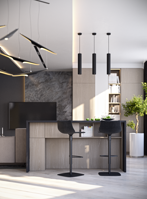 Фотография: Мебель и свет в стиле Современный, Квартира, Проект недели, новостройка, Монолитный дом, Кишинев, Молдова, MUSA Studio, 3 комнаты, Более 90 метров – фото на INMYROOM