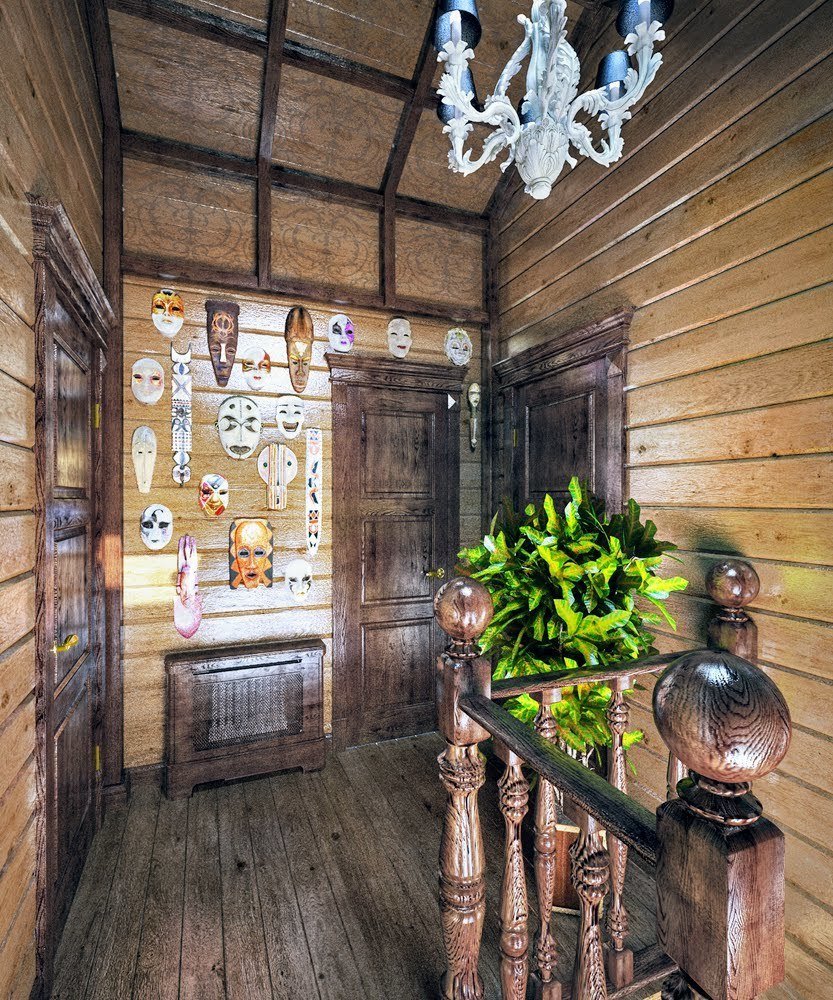 Фото из портфолио Балашиха. Деревянный дом. – фотографии дизайна интерьеров на INMYROOM Фото из портфолио Балашиха. Деревянный дом. – фотографии дизайна интерьеров на INMYROOM