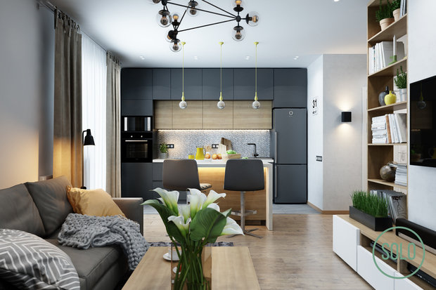 Фото из портфолио Пространство студии – фотографии дизайна интерьеров на INMYROOM