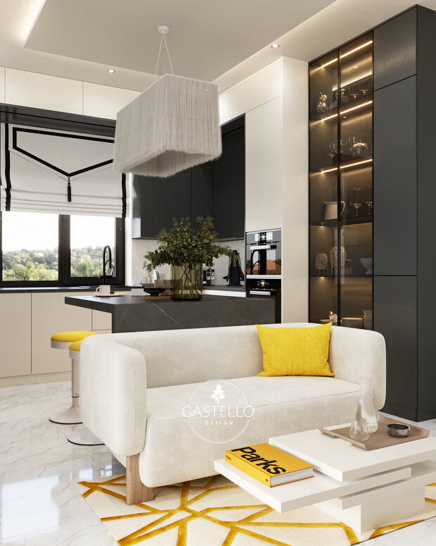 Фото из портфолио Частный дом в Сочи (185 м2) – фотографии дизайна интерьеров на INMYROOM