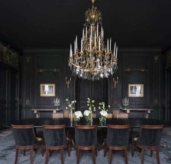 Фото из портфолио Интерьер в темных тонах – фотографии дизайна интерьеров на INMYROOM