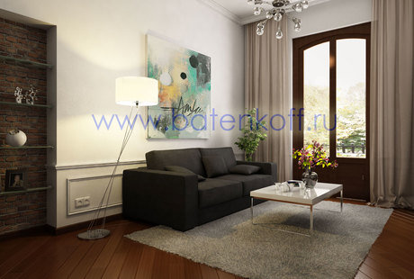 Дизайн проект квартиры в г Милан 