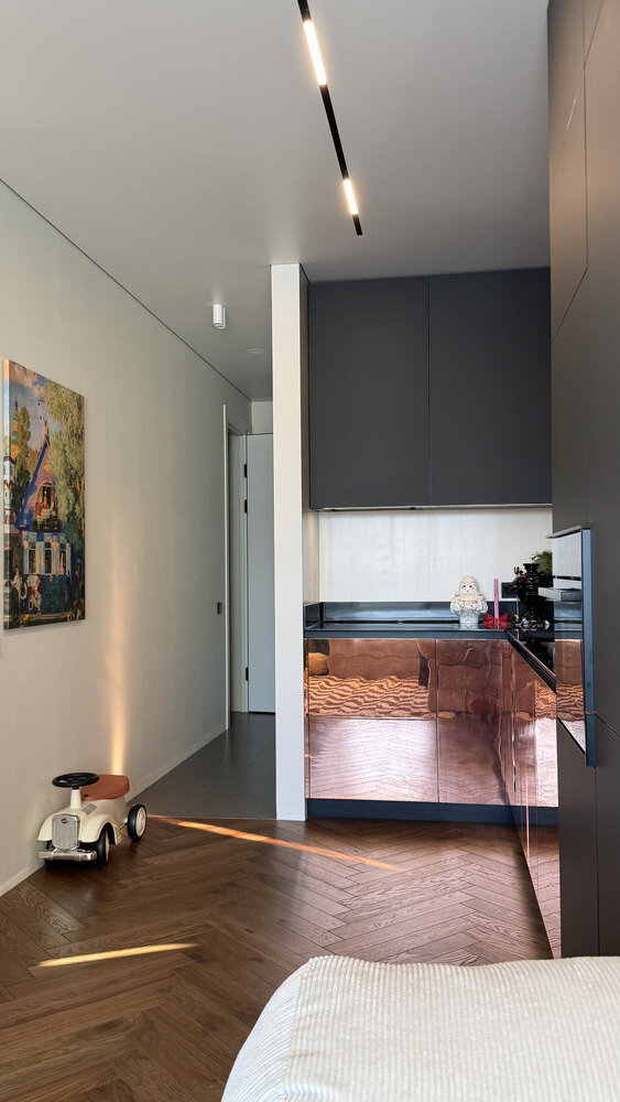 Фотография: в стиле , Современный, Квартира, Ремонт на практике, Новосибирск, Монолитный дом, 2 комнаты, 60-90 метров – фото на INMYROOM