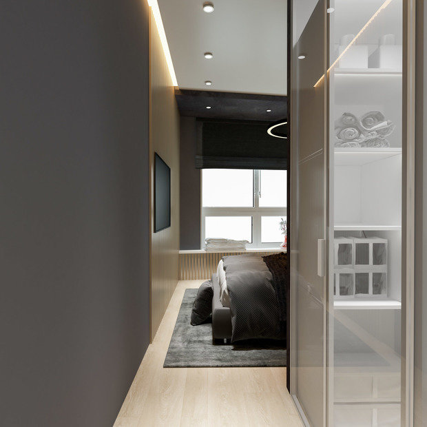 Фото из портфолио Квартира 58 кв.м – фотографии дизайна интерьеров на INMYROOM