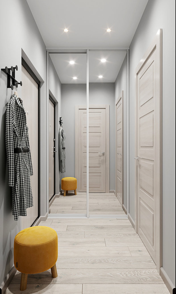 Фото из портфолио Студия 30м2 под сдачу – фотографии дизайна интерьеров на INMYROOM