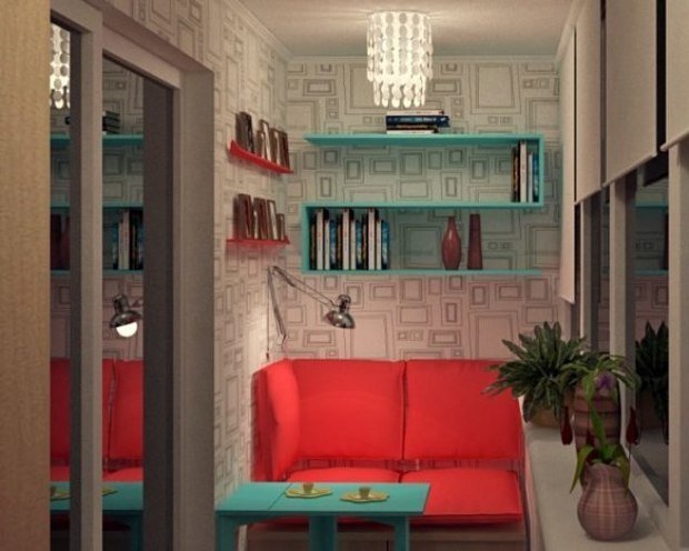 Фото из портфолио Балконы – фотографии дизайна интерьеров на INMYROOM