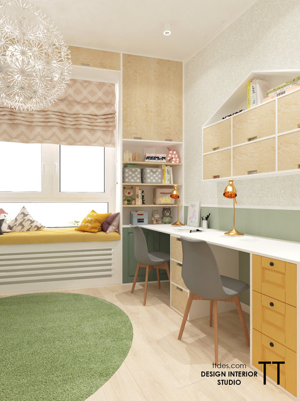 Фото из портфолио Детская комната2 – фотографии дизайна интерьеров на INMYROOM