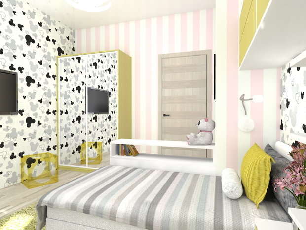 Фото из портфолио Цветовые варианты для детской – фотографии дизайна интерьеров на INMYROOM