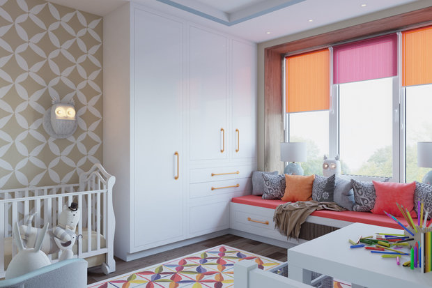 Фото из портфолио Уютная квартира на набережной – фотографии дизайна интерьеров на INMYROOM