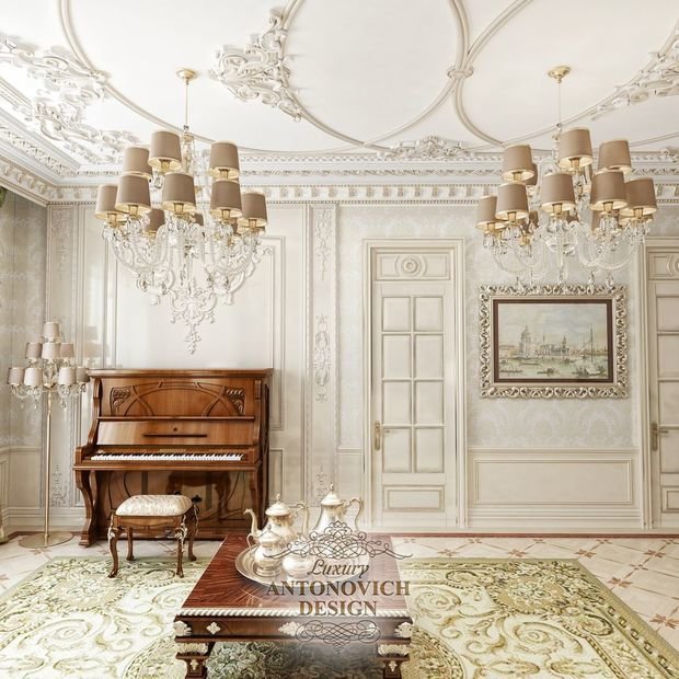 Фото из портфолио Вечная красота классики в интерьерах Светланы Антонович – фотографии дизайна интерьеров на INMYROOM