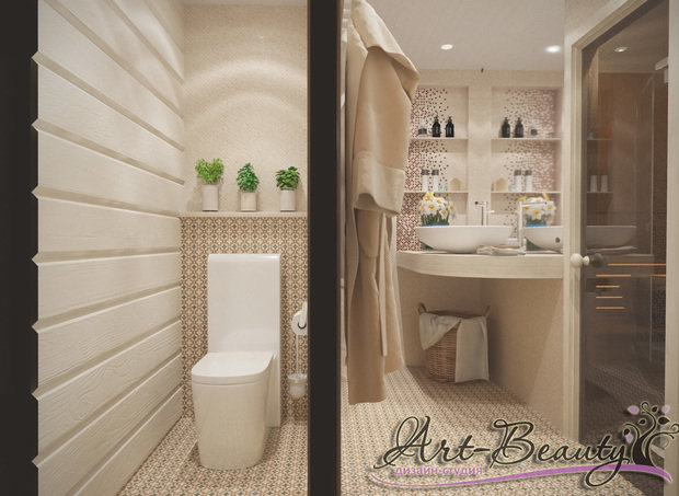 Фото из портфолио Интерьер дачного домика – фотографии дизайна интерьеров на INMYROOM
