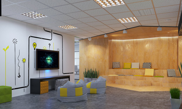 Фото из портфолио Офис IT компании Daxx – фотографии дизайна интерьеров на INMYROOM